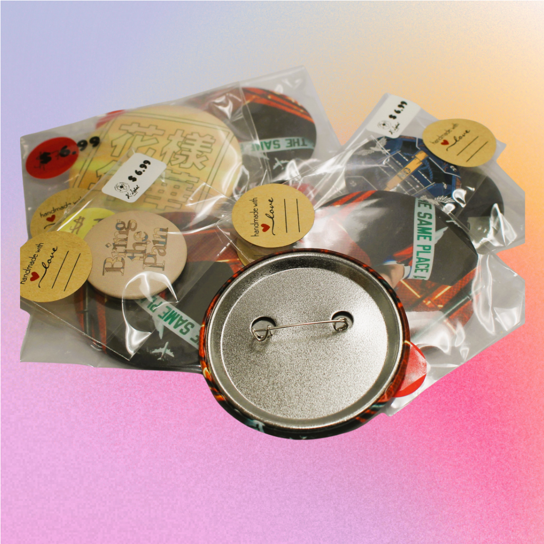 BTS Pin button