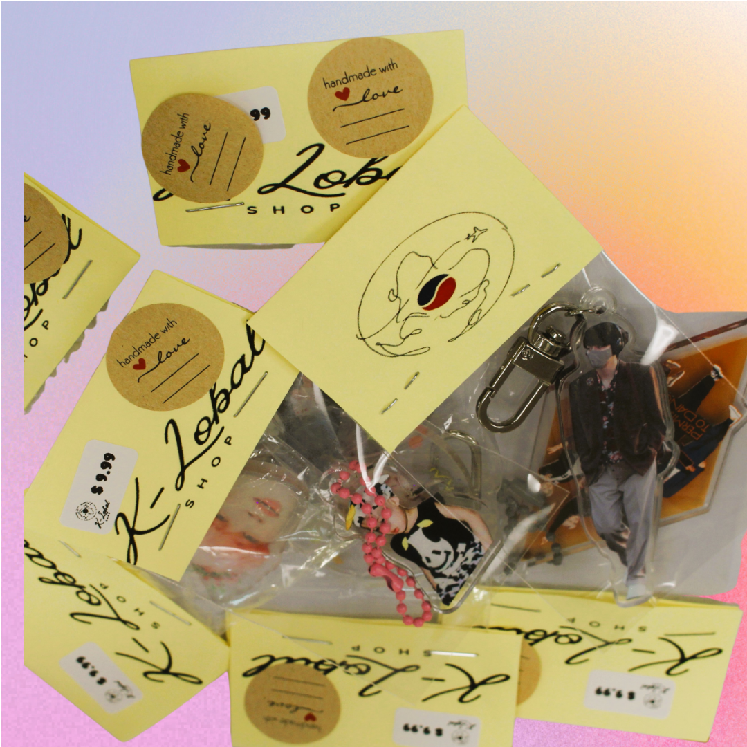 BTS Pin button