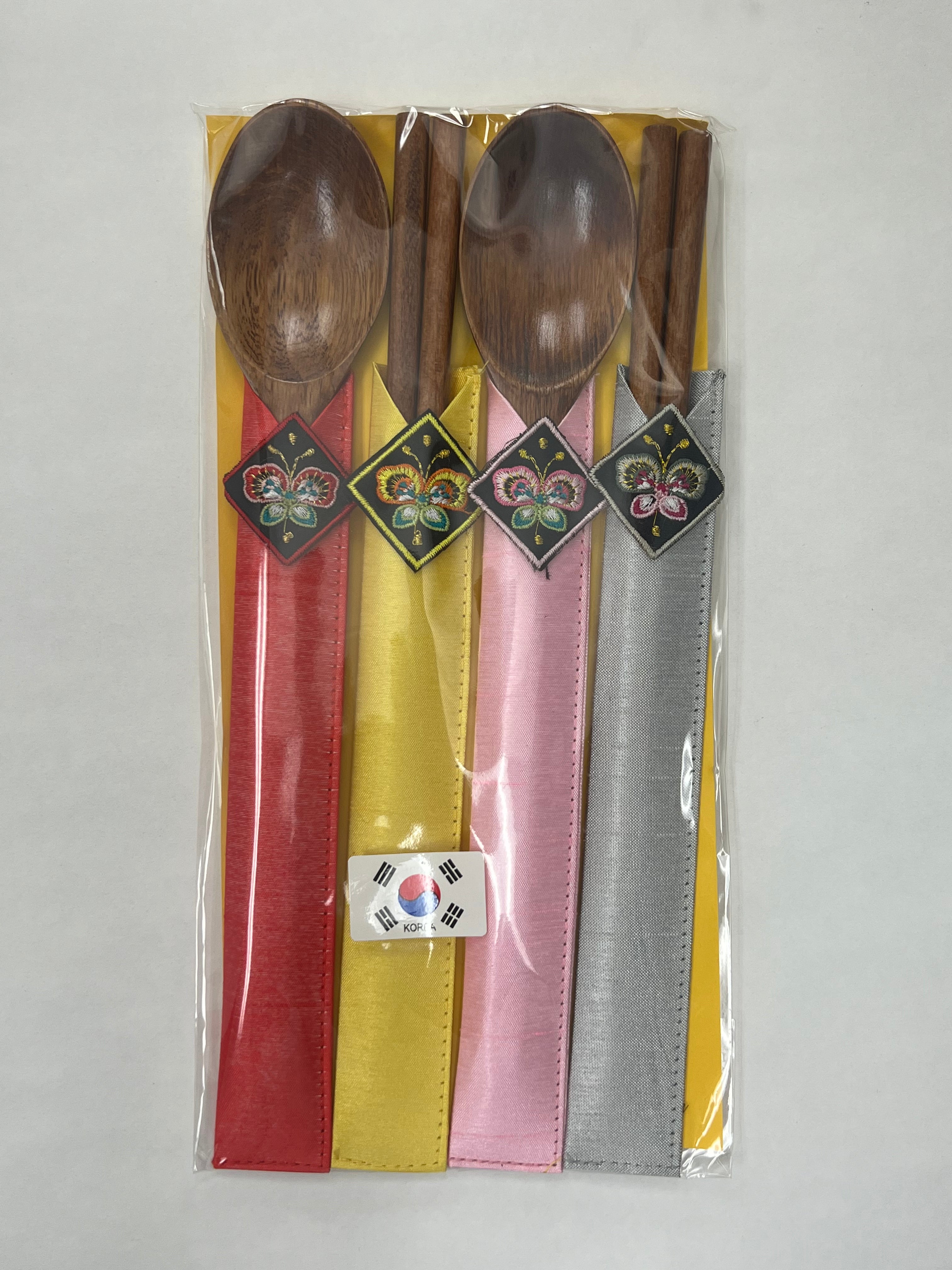Spoon and Chopstick Set (2 pairs) KLobal
