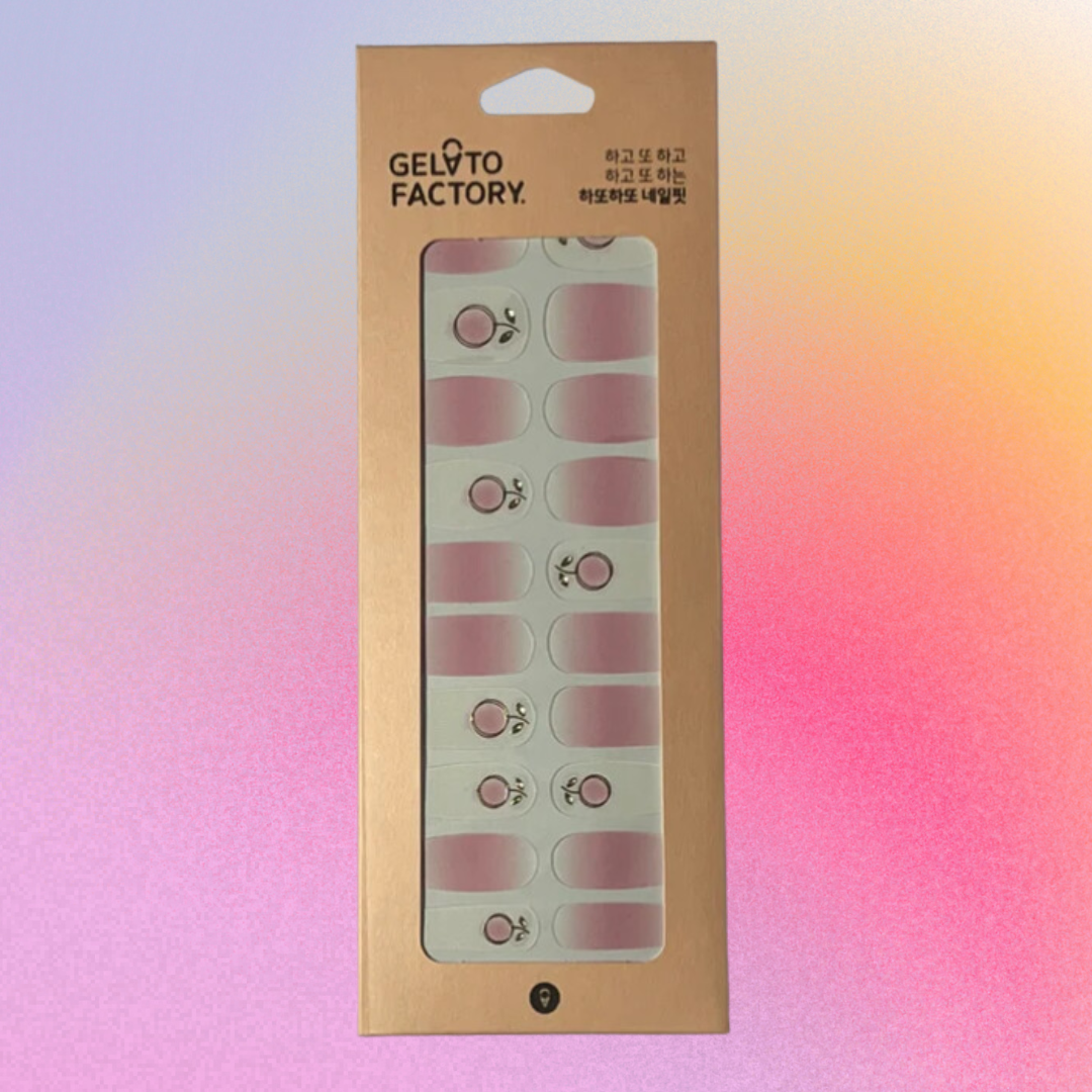 Orange Series Nail Sticker