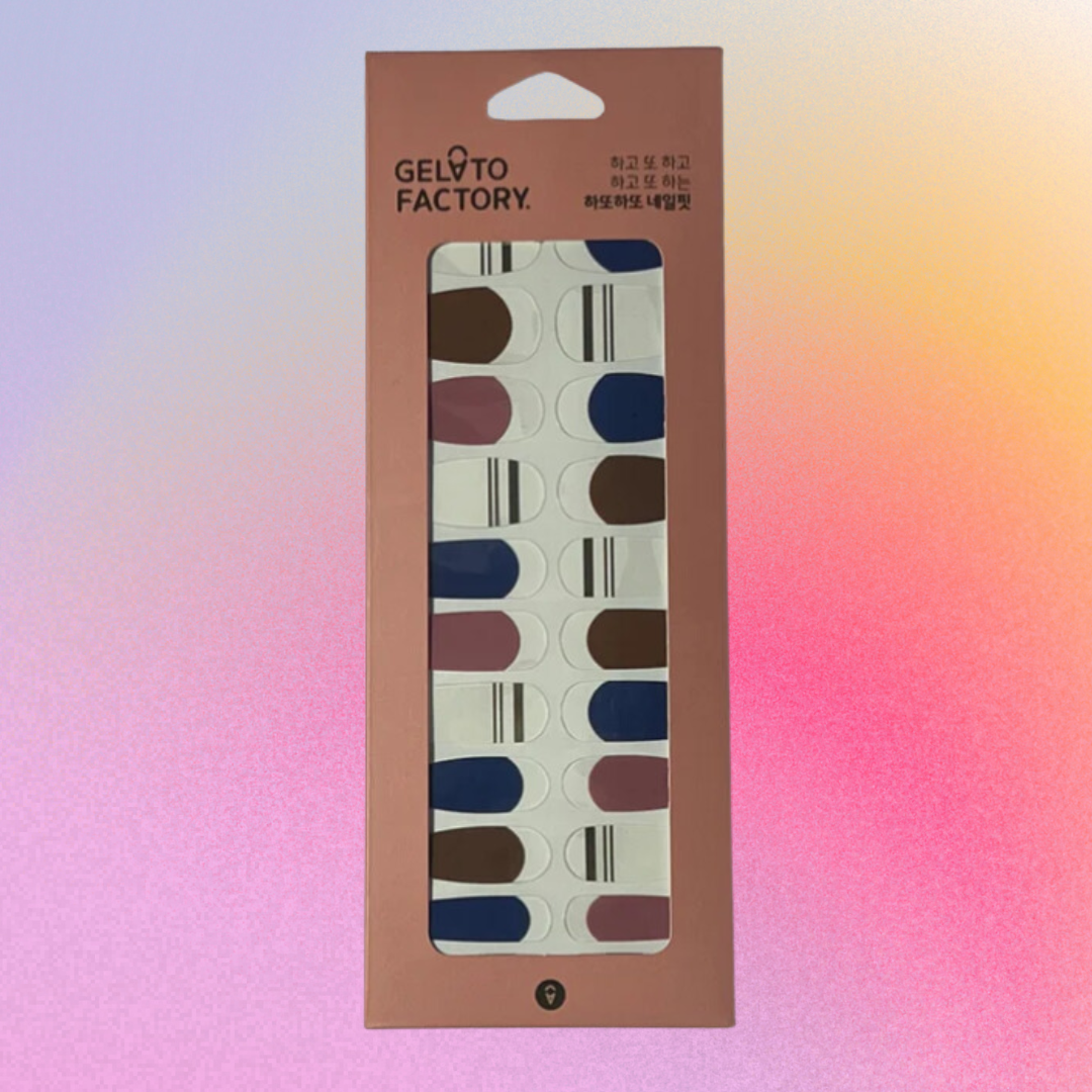 Orange Series Nail Sticker