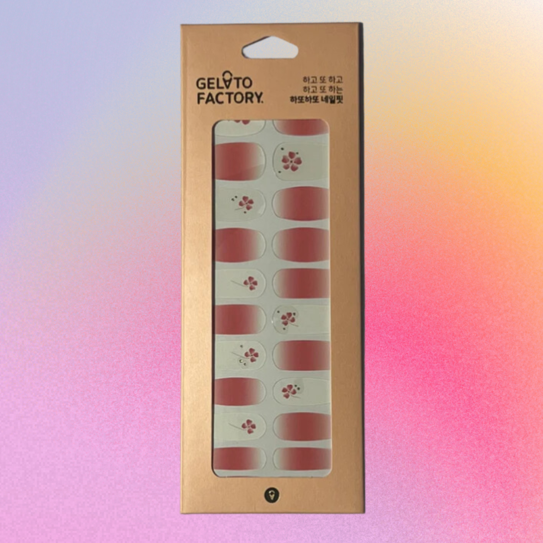 Orange Series Nail Sticker