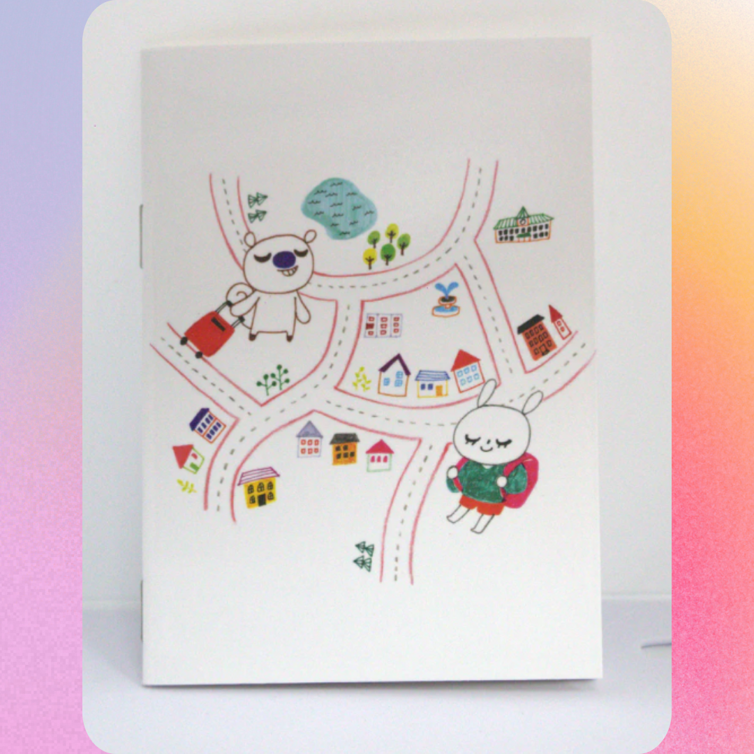 Pretty and cute mini notebook