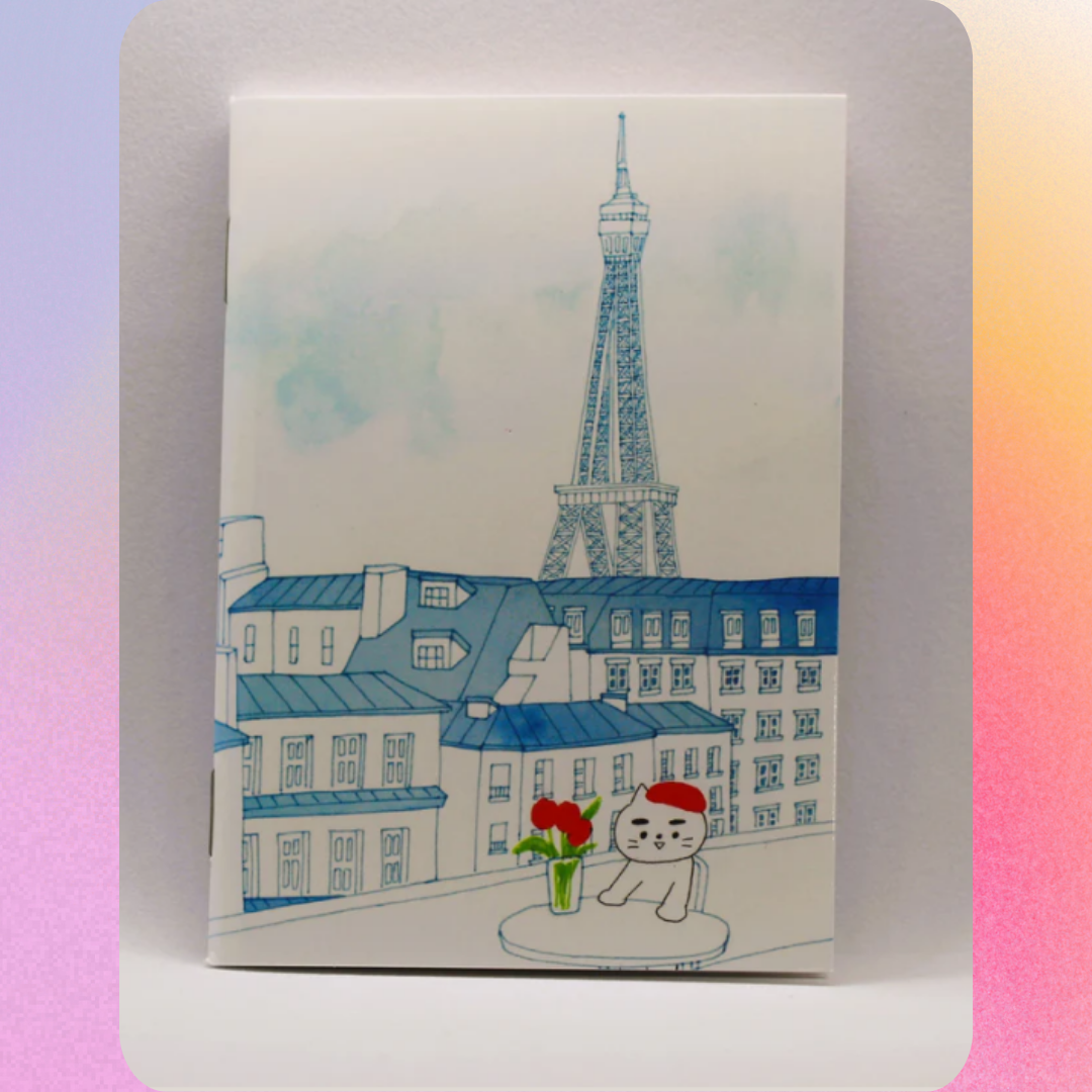 Pretty and cute mini notebook