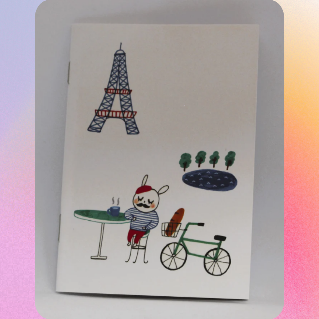 Pretty and cute mini notebook