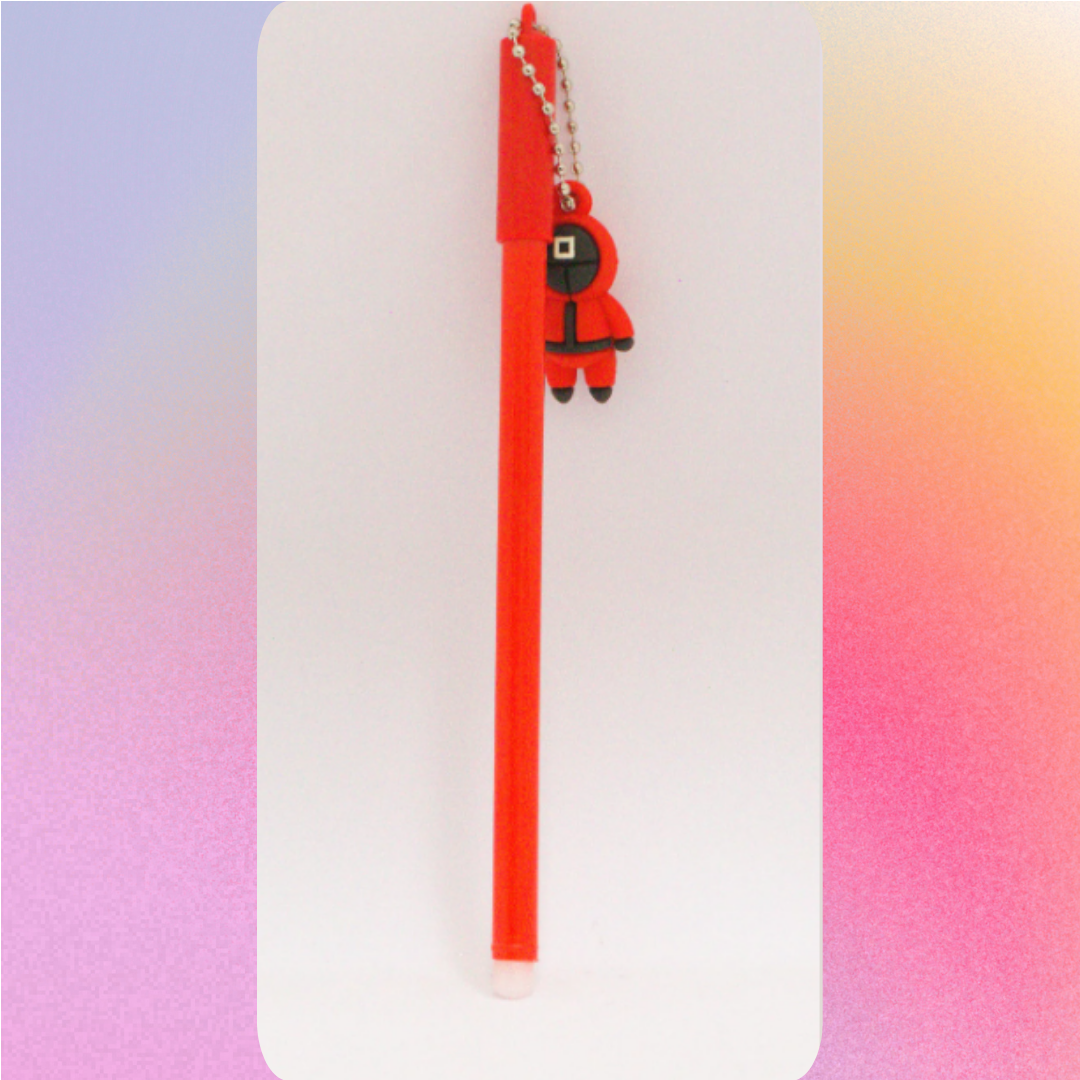 Red Squid Game pen