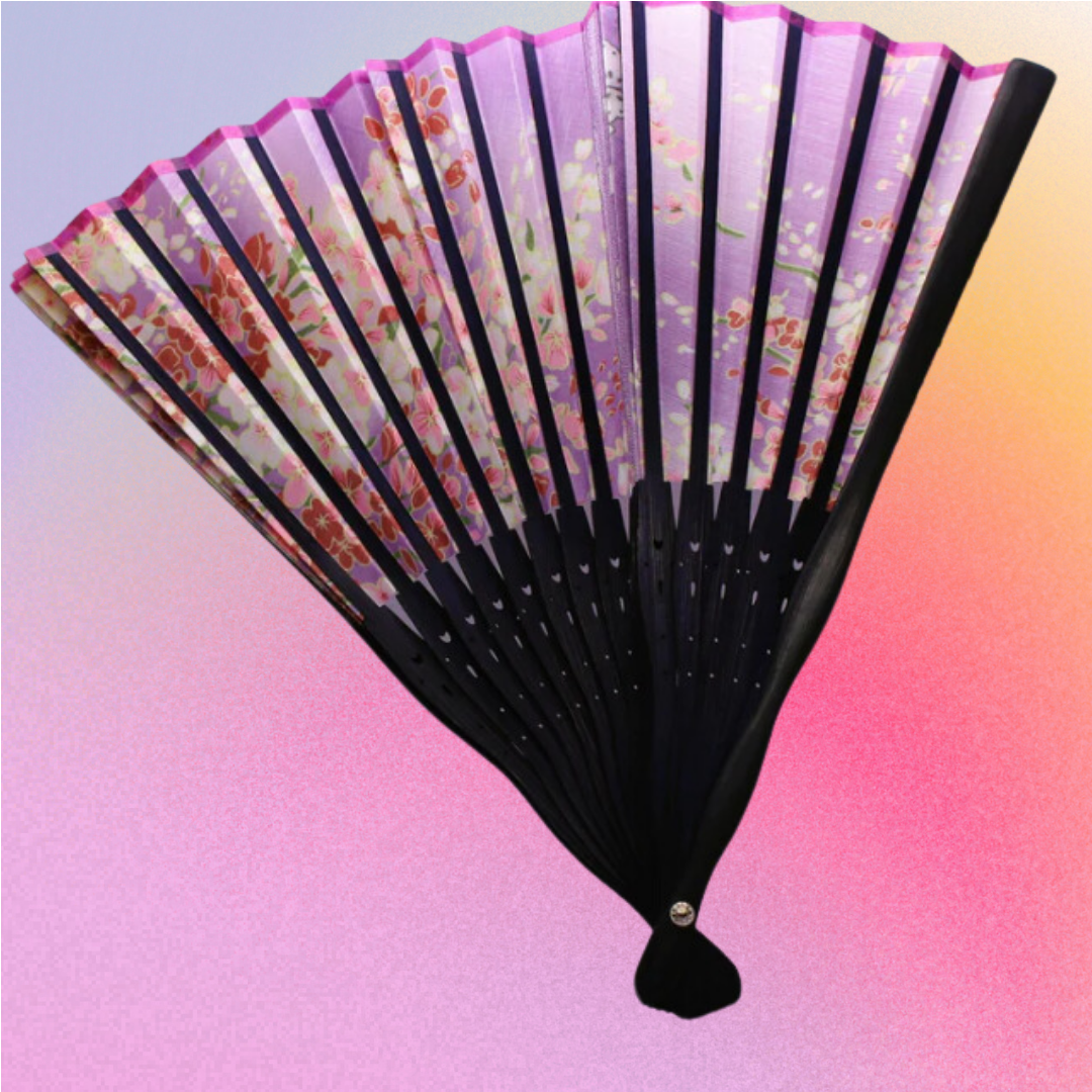 Traditional Handheld Fan - Medium
