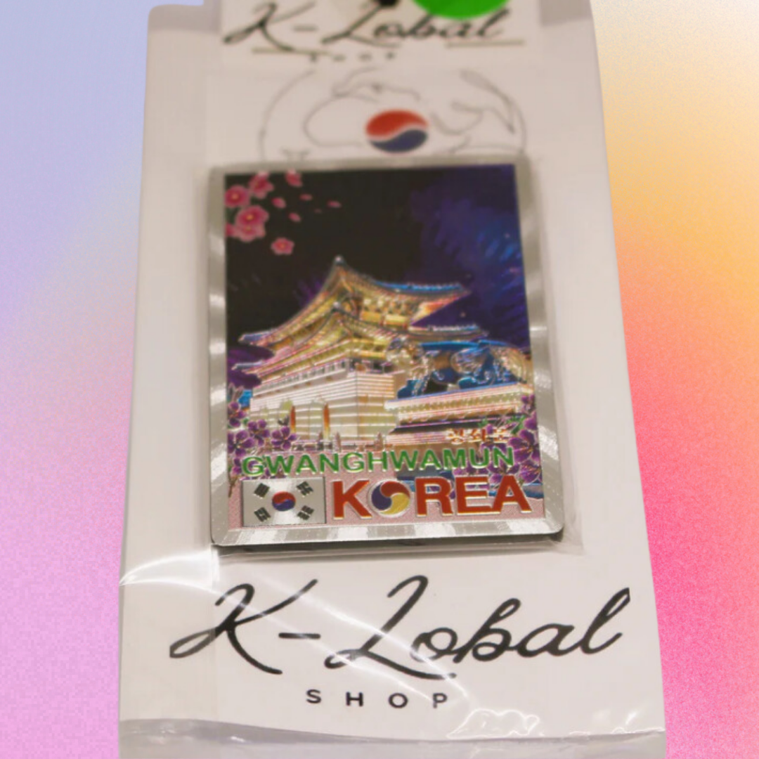 Korea Landscape City Metal Magnet