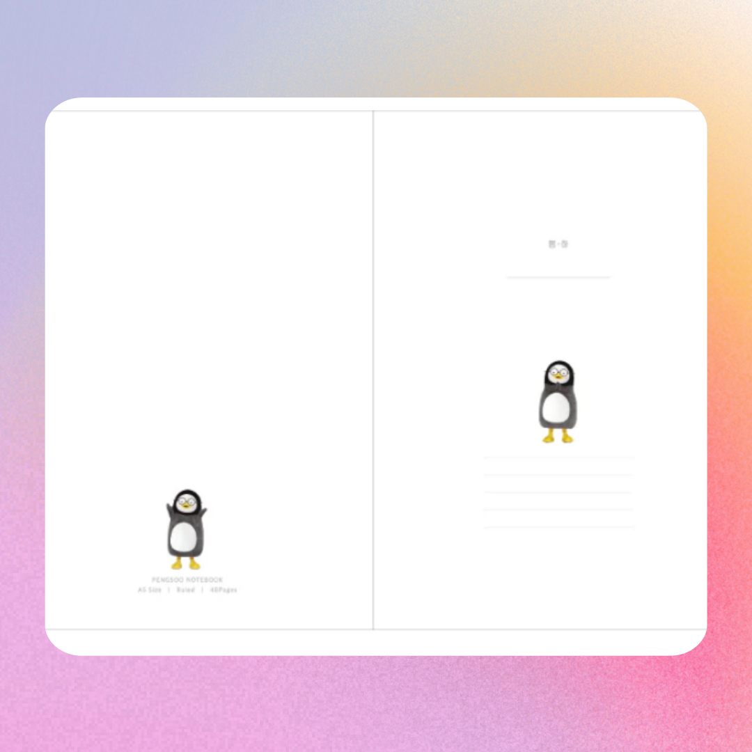 Pengsoo Notebook