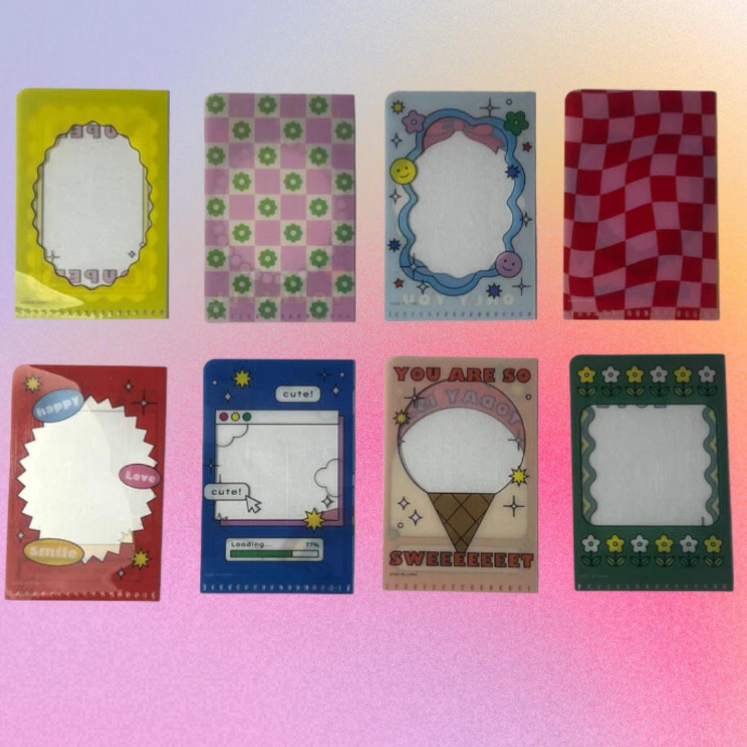 Photo Card Sleeves 8pc / L Holder