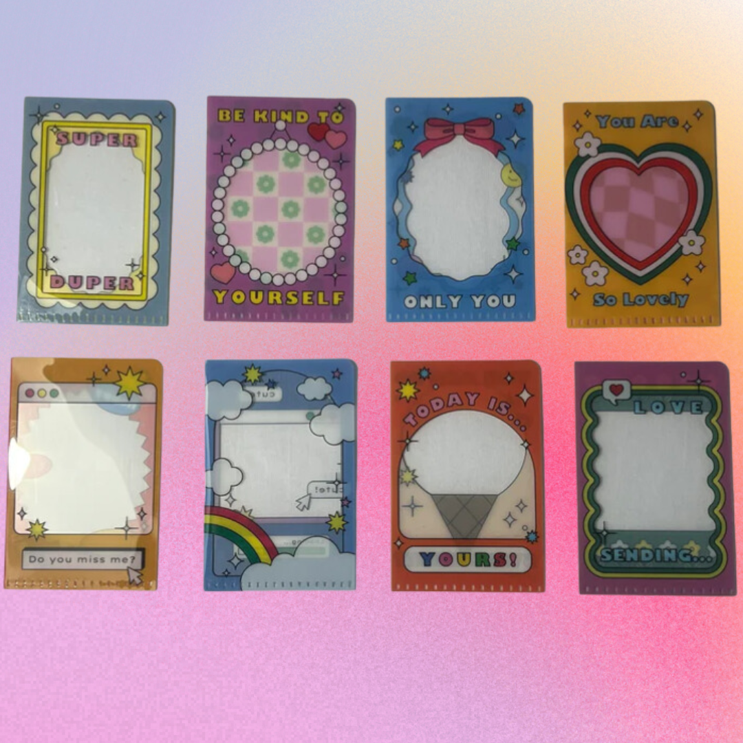 Photo Card Sleeves 8pc / L Holder
