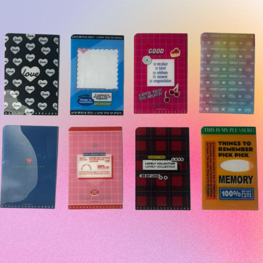 Photo Card Sleeves 8pc / L Holder