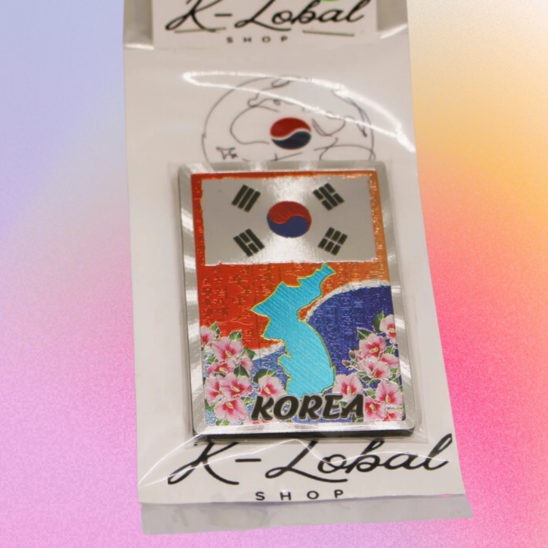 Korea Landscape City Metal Magnet