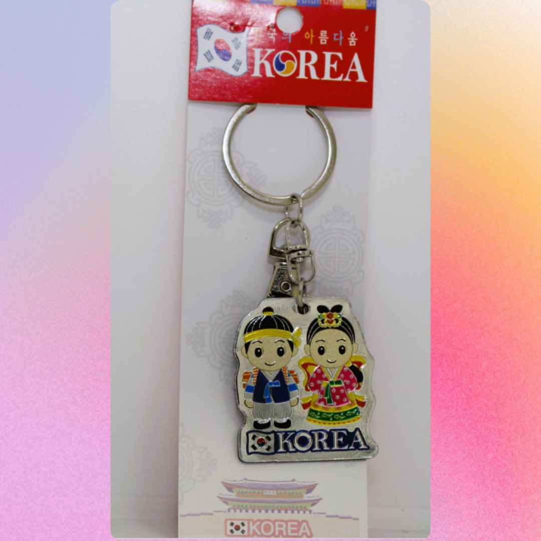Korean traditional wedding keychain