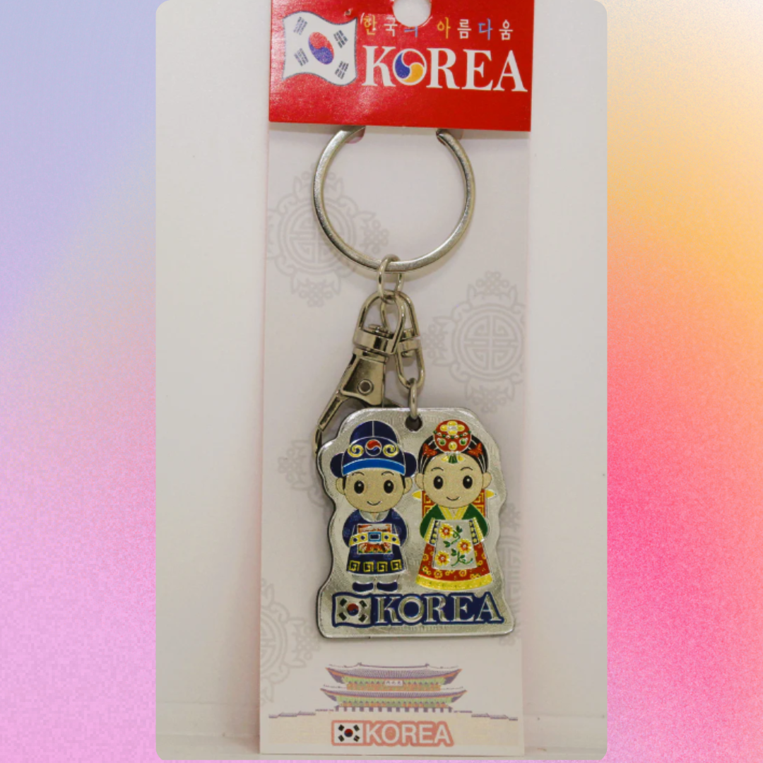 Korean traditional wedding keychain