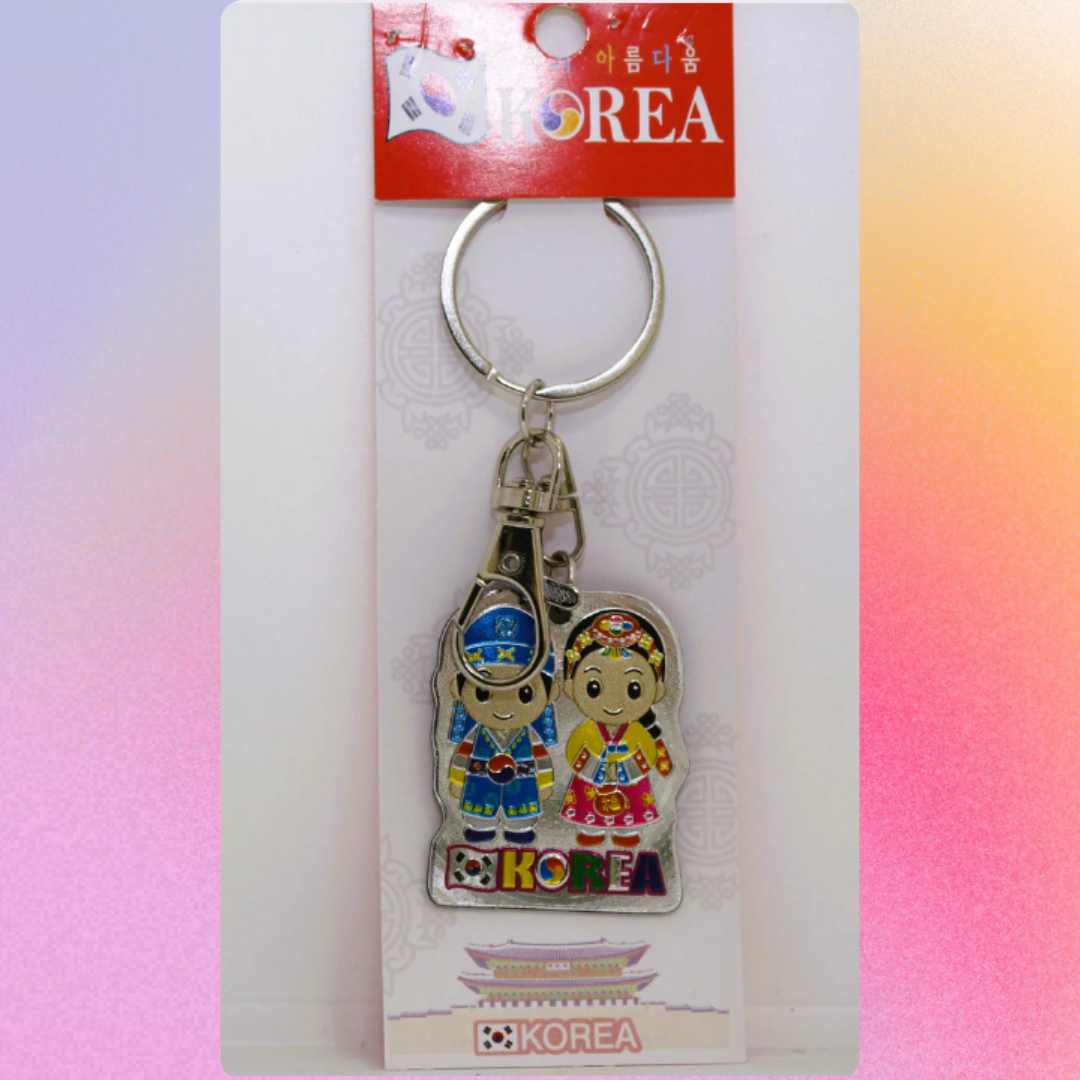 Korean traditional wedding keychain
