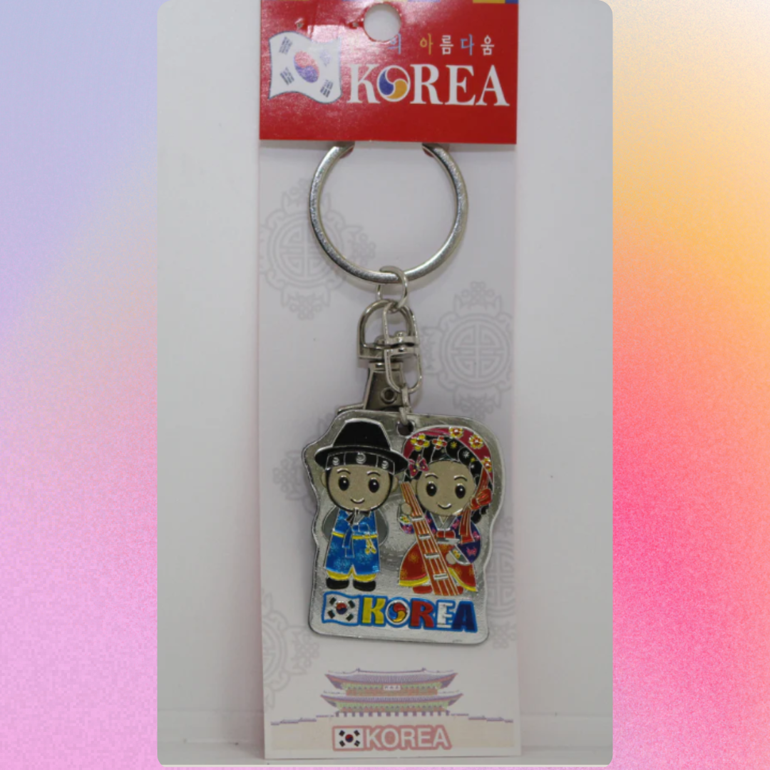 Korean traditional wedding keychain