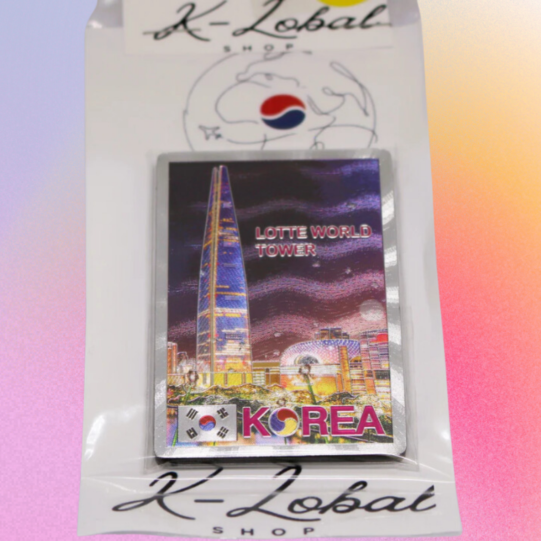 Korea Landscape City Metal Magnet