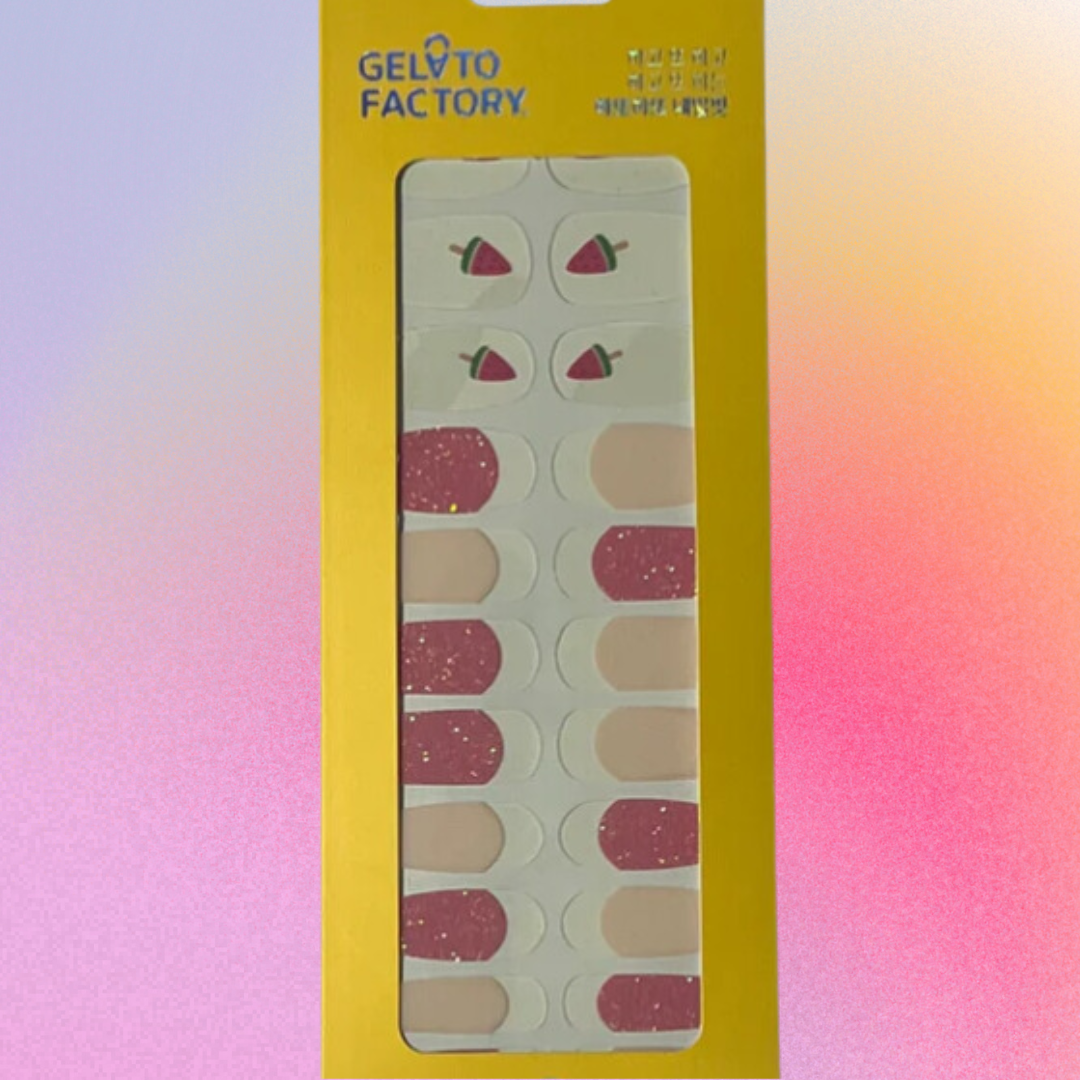Yellow Series Nail Stickers