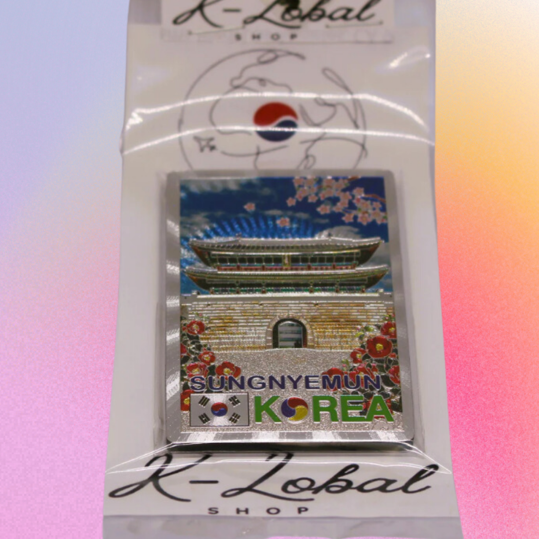 Korea Landscape City Metal Magnet