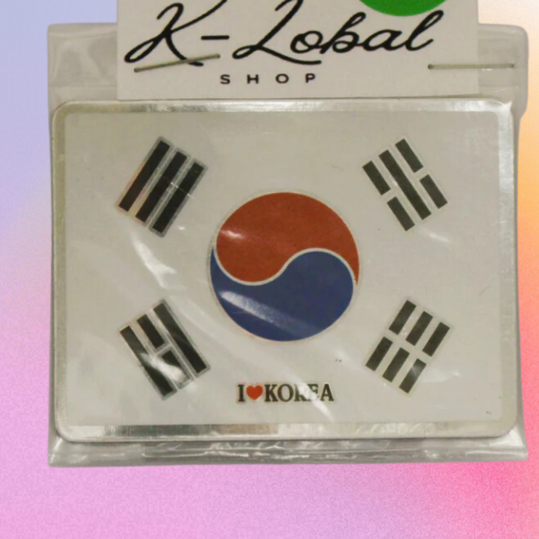 Korean City Metal Magnet