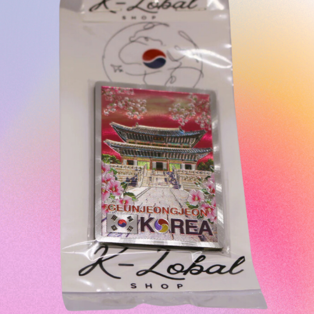 Korea Landscape City Metal Magnet