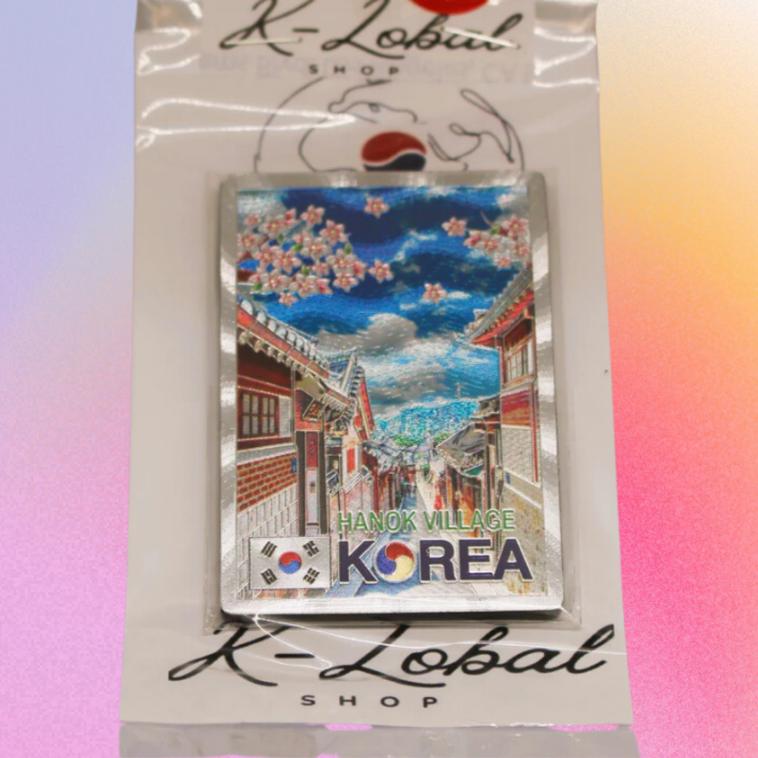 Korea Landscape City Metal Magnet