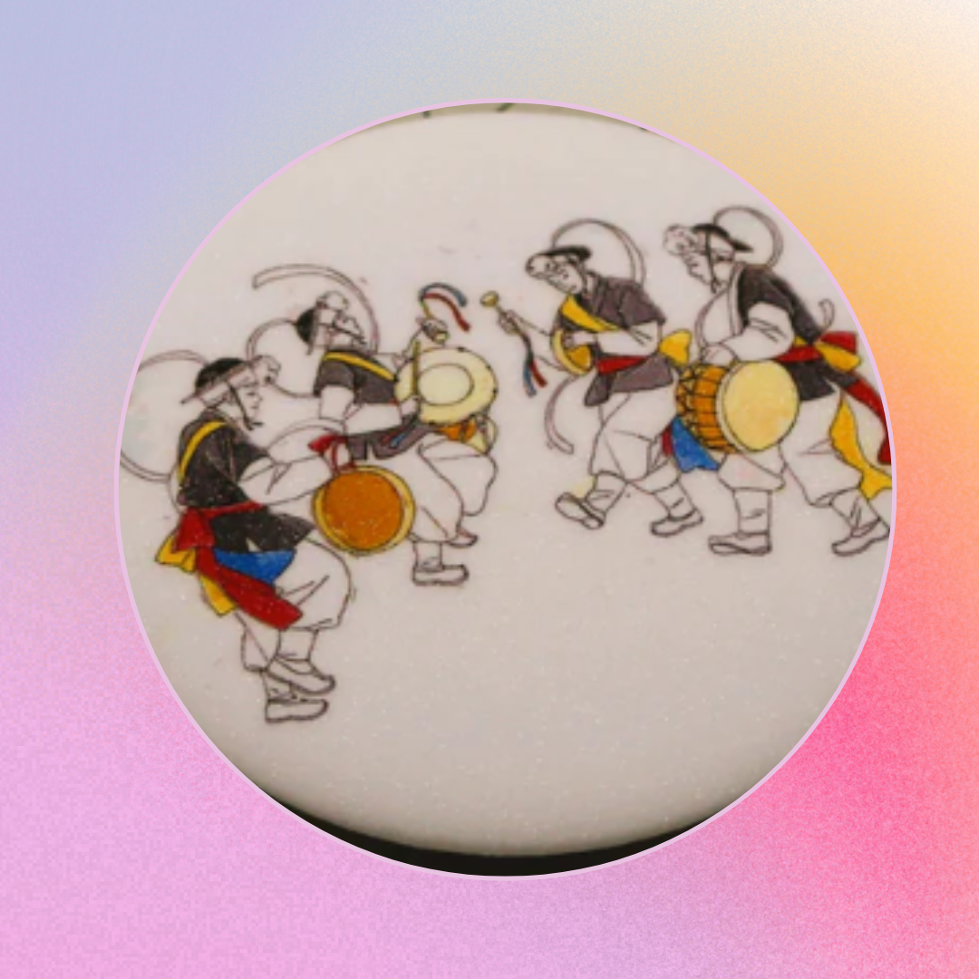 Korean Pin Button
