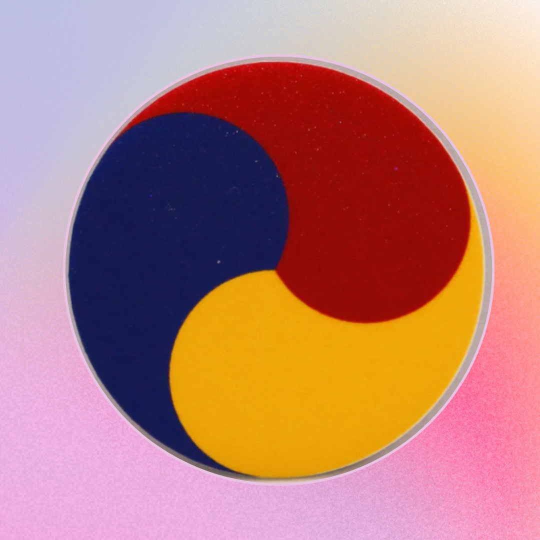 Korean Pin Button