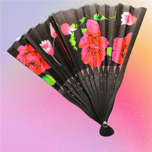 Traditional Handheld Fan - Medium