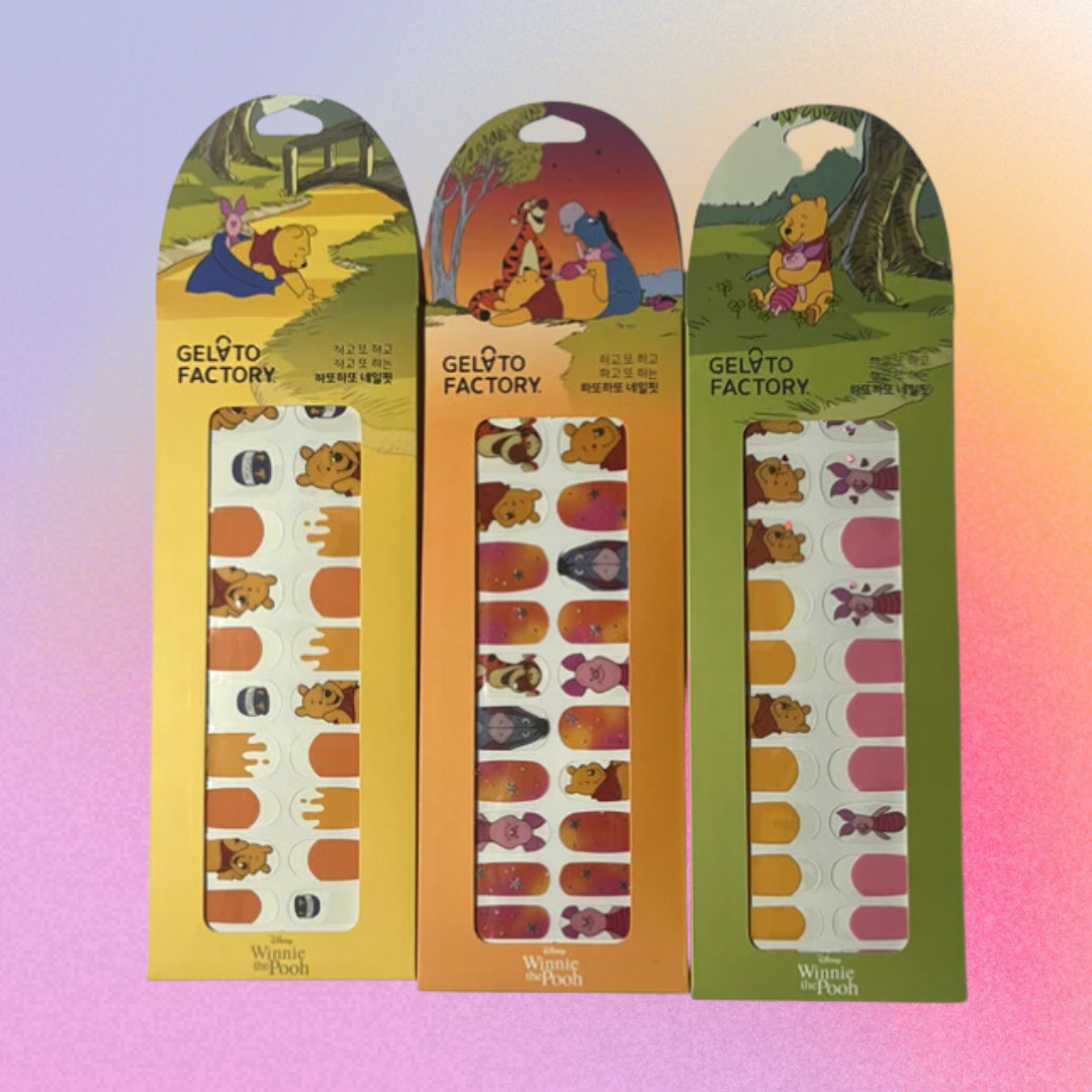 Winne the Pooh Series Nail Stickers